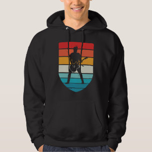 Sudadera Música y guitarra de rock & roll retro vintage 1