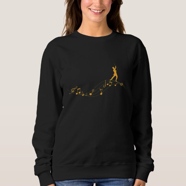 Sudadera Musical Notes Musician Composer Music  Rhythm (Anverso)