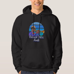 Sudadera Músico clásico Mes de la música Trumpet Jazz