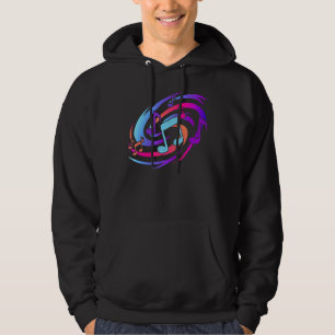 Sudadera Músico de Colorous Musical Notes Music School Shee