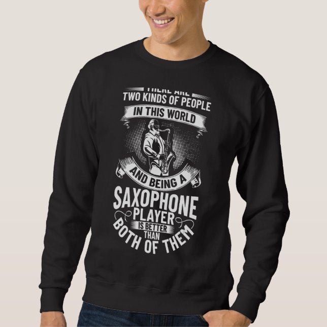 Sudadera Músico de instrumentos musicales (Anverso)
