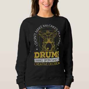 Sudadera Músico de instrumentos musicales de tambor tambor 