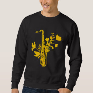 Sudadera Músico de instrumentos musicales Saxo