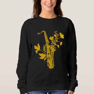 Sudadera Músico de instrumentos musicales Saxo