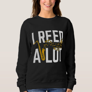 Sudadera Músico de jazz de instrumentos musicales regalo sa