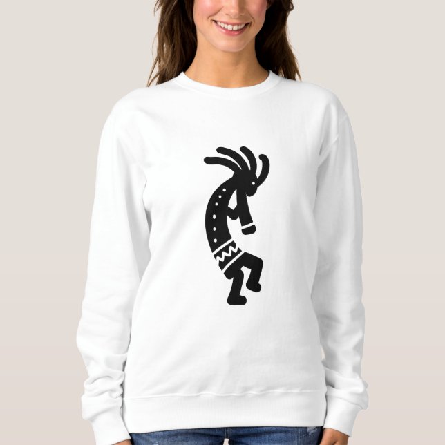Sudadera Músico de Kokopelli (Anverso)