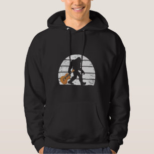 Sudadera Músico de Pie Grande Sasquatch Reproductor de gu