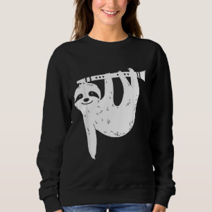 Sudadera Músico Sloth Clarinetista Kids Clarinet