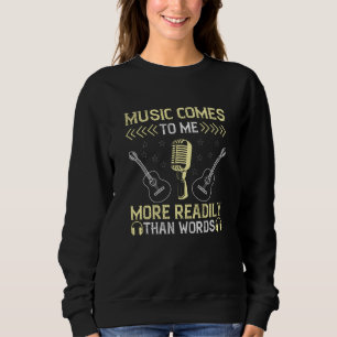 Sudadera Musik - La Música Me Viene Más Lógicamente