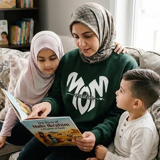 Sudadera muslim mom heart sweatshirt