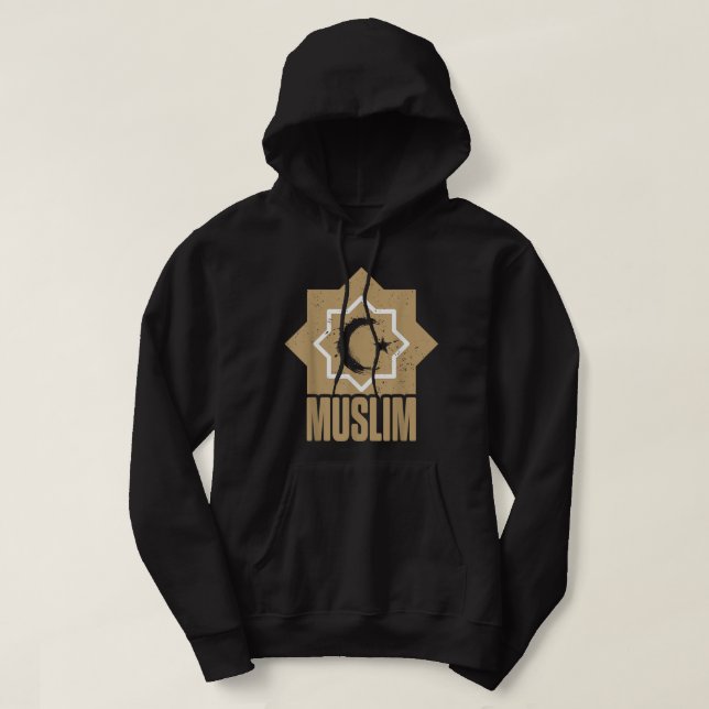 Sudadera Musulmán Alhamdulillah Allah Religión Islam Mezqui (Diseño del anverso)