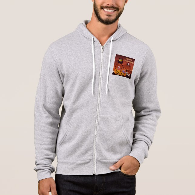 Sudadera Muy Lindo Diseño Feliz Halloween (Anverso)