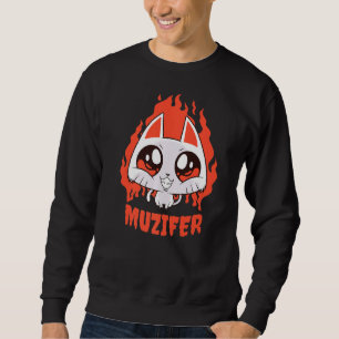 Sudadera Muzifer I Cat Kitten Lucifer Devil Little Devil Lu