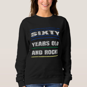 Sudadera My 60rd Birthday Idea Graphic Vintage Blueprint Ar