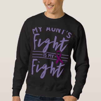Sudadera My Aunt s Fight is My Fight Epilepsy Awareness