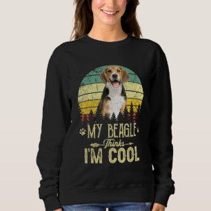 Sudadera My Beagle Piensa Que Soy Papá Noel Perro De Guay