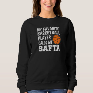 Sudadera My Favorite Basketball Player Calls Me Safta Jewis