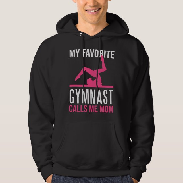 Sudadera My Favorite Gymnast Calls Me Mom Gymnastic   9 (Anverso)