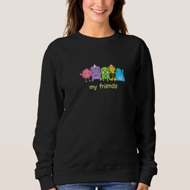 Sudadera My Friends Funny Friends Premium (Anverso)