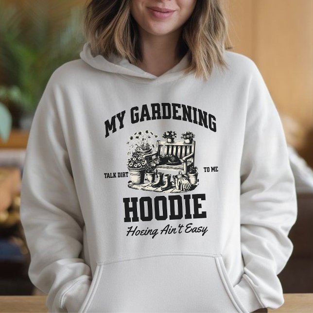 Sudadera My Gardening Hoodie, Cute Garden Lover Sweatshirt (Subido por el creador)
