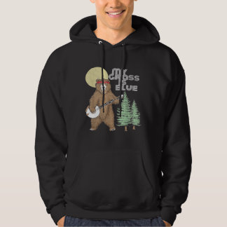 Sudadera My Grass Is Blue Banjo Bear Hippie Grizzly2