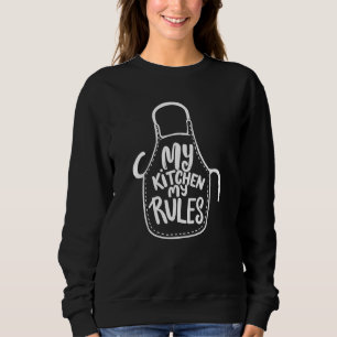 Sudadera My Kitchen My Rules Cita A Chef Hombres Culinarios