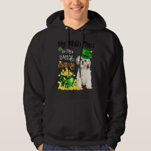 Sudadera My Shih Tzu Es Mi Afortunado Encanto Cute Dog Patr