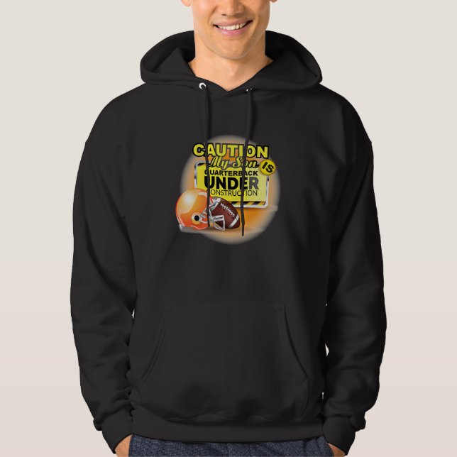 Sudadera My son is quarterback (Anverso)