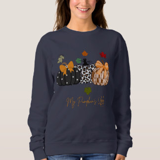 Sudadera My Ugly Pumpkin Funny Halloween Typography