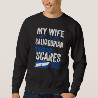 Sudadera My Wife Is Salvadorian Salvador Heritage Roots Fla