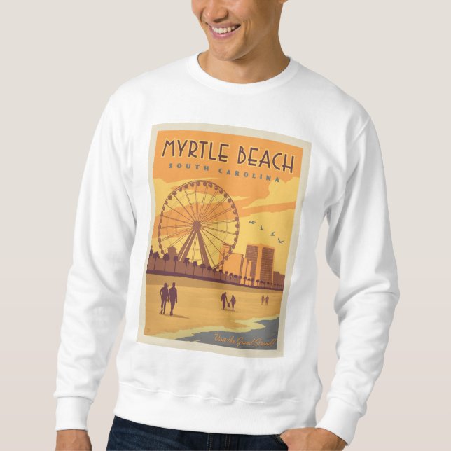 Sudadera Myrtle Beach | Carolina del sur (Anverso)