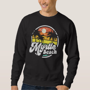Sudadera Myrtle Beach South Carolina Retro 70 Vaca de época