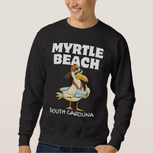 Sudadera MYRTLE BEACH SOUTH CAROLINA Surf Vintage Sunset Su