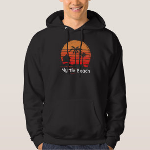 Sudadera Myrtle Beach Souvenirs Tropical Beach Summer Surf