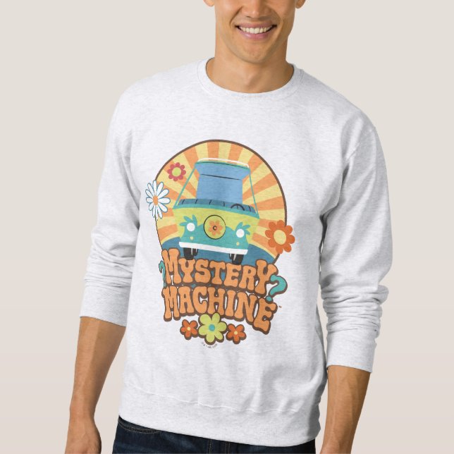 Sudadera Mystery Machine Van Floral Graphic (Anverso)