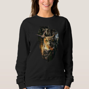 Sudadera Mystic Dark Owl Misterioso Para Hombres