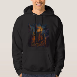 Sudadera Mystic Gothic Castle Under Moonlight