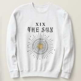 Sudadera Mystical B Fortune Tarot The Sun Halloween Gótica