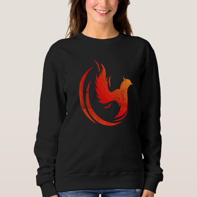 Sudadera Myththing Firebird Phoenix Bird Inspirationa (Anverso)