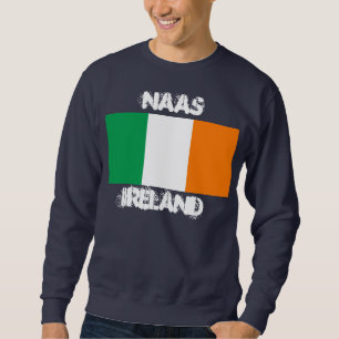 Sudadera Naas, Irlanda con bandera irlandesa