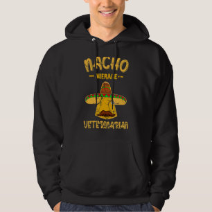 Sudadera Nacho Media Veterinaria Médica Animal Mexicano V