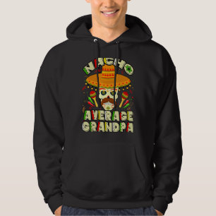 Sudadera Nacho Promedio Abuelo Mexicano Calavero Cinco De M