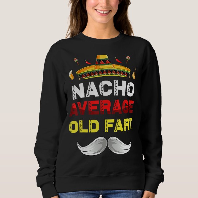 Sudadera Nacho Promedio De Fart Gnome Funny Cinco De Mayo M (Anverso)