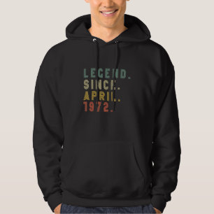 Sudadera Nacido a los 50 años de edad Leyenda Retro desde l