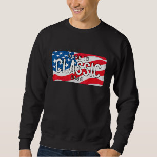 Sudadera Nacido en 1944 en un coche clásico, 78º cumpleaños