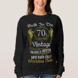 Sudadera Nacido En 1952, El Kids Vintage Birthday Se Constr<br><div class="desc">Nacido En 1952,  Construido En Los Años 70</div>