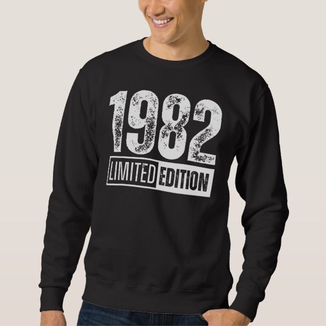 Sudadera Nacido en 1982, 40 años (Anverso)