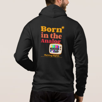 Sudadera Nacido en analógico