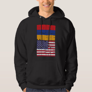 Sudadera Nacido en Armenia Pertenezco Americano