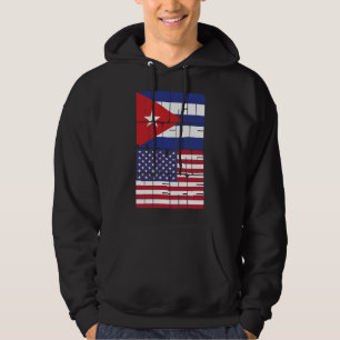 Sudadera Nacido en Cuba Pertenezco Americano